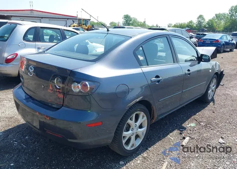 2008 Mazda Mazda3 I Touring Value from USA, damaged, VIN JM1BK32F581114443